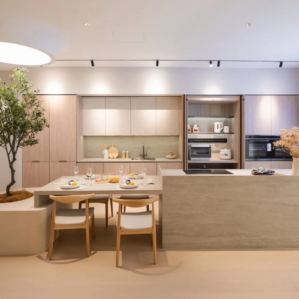 Modern renovation interior