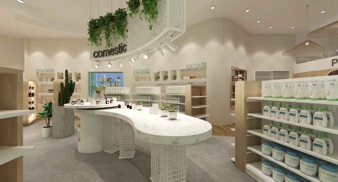 Pharmacy interior view 2