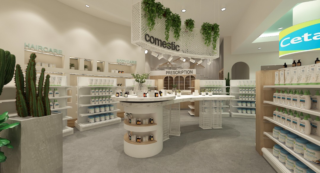 Pharmacy interior view 4