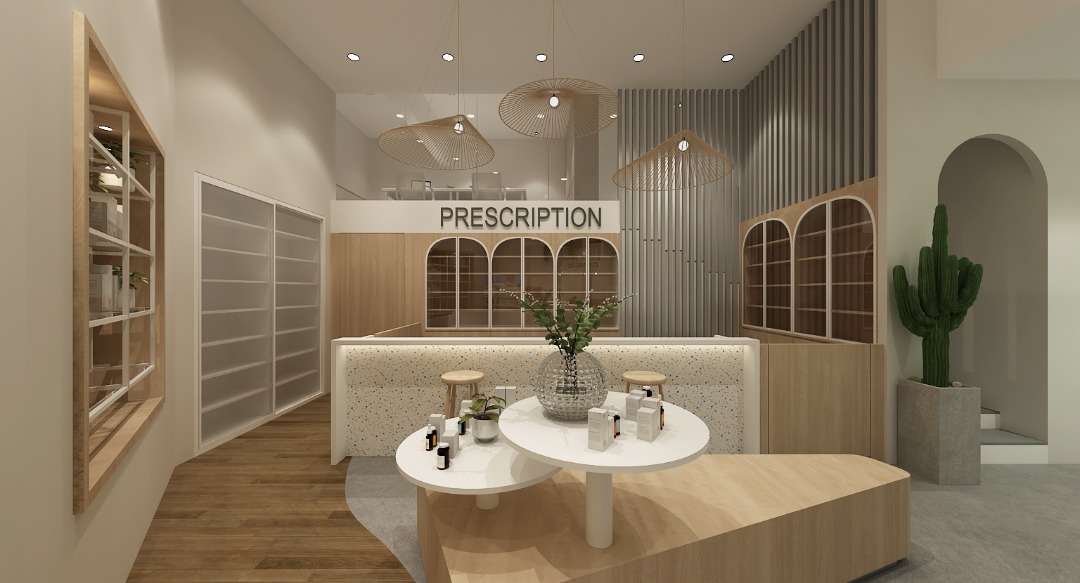 Pharmacy interior view 7