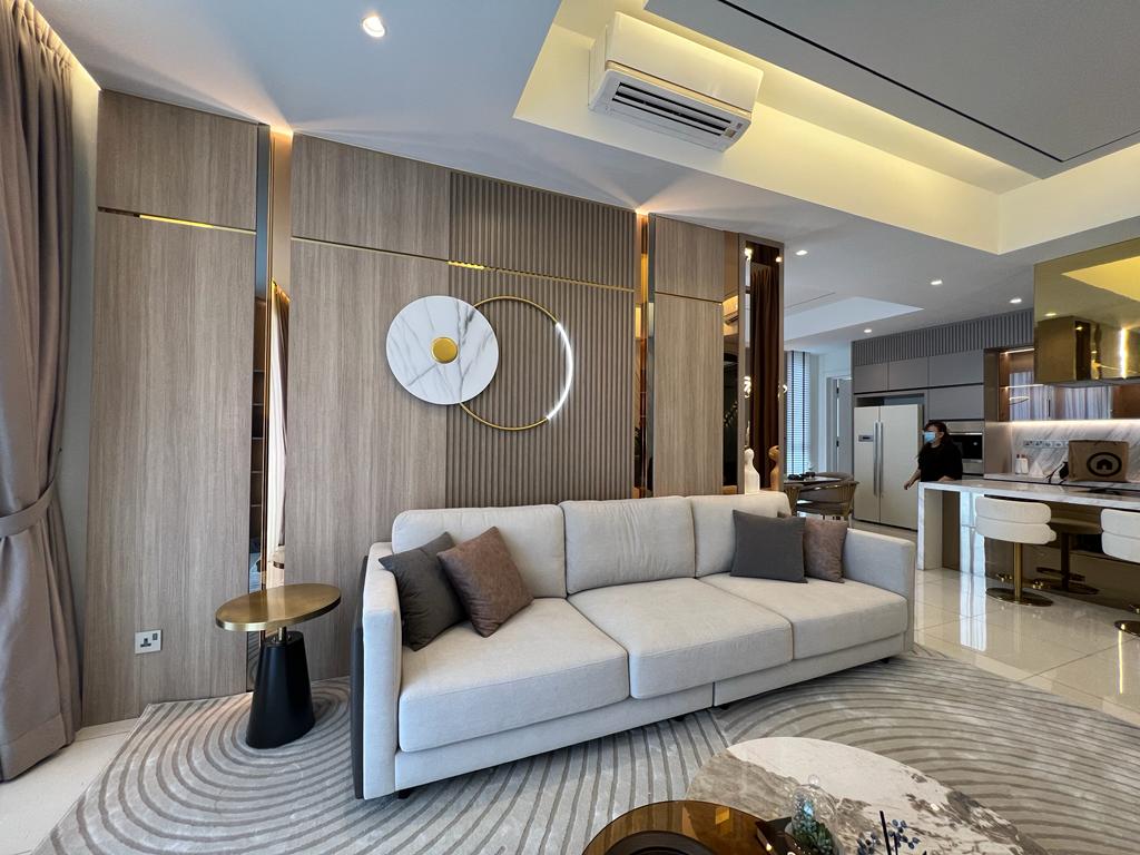 Icon Mont Kiara III living room view 2